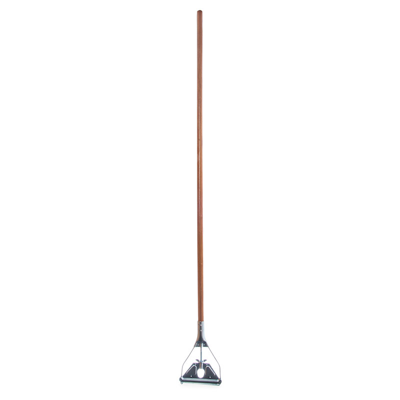 Pemegang Mop Kayu dengan Klip Logam
